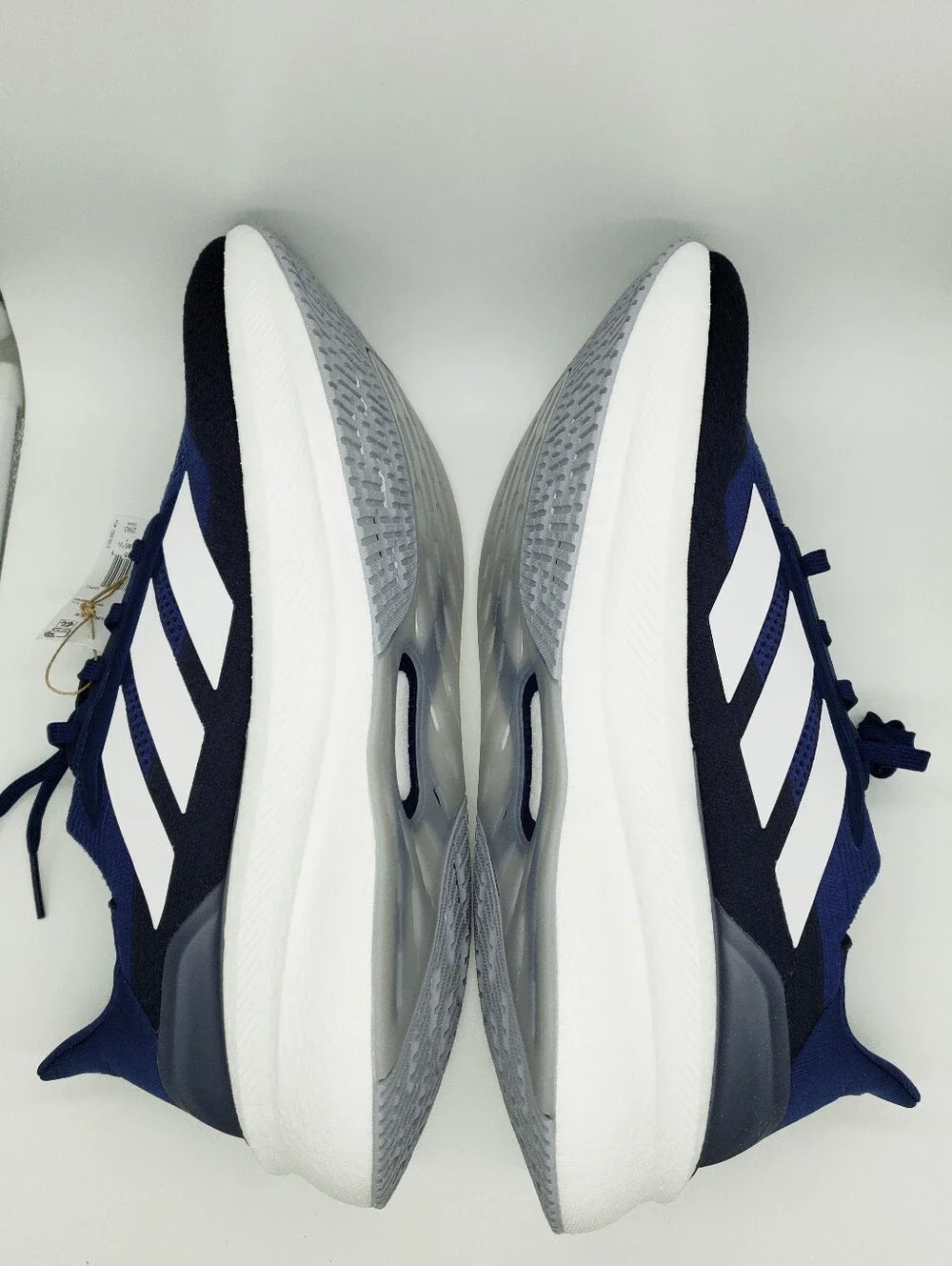 Adidas Ultraboost 5X Running Shoes White Navy Blue